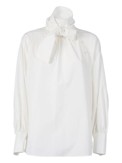 WEEKEND Max Mara Burgos1234 tie neck shirt
