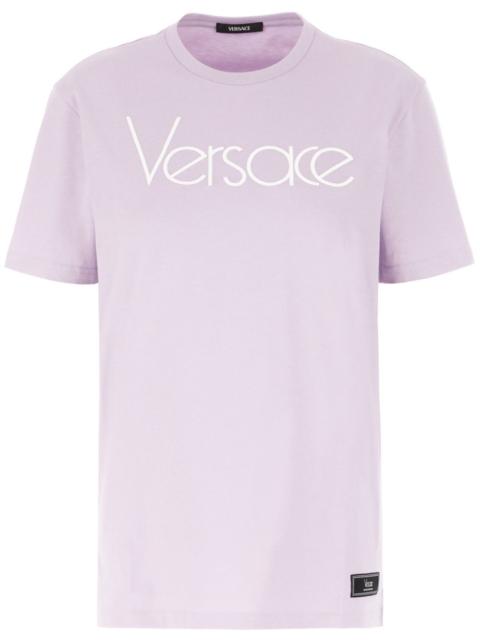 VERSACE logo-print cotton t-shirt
