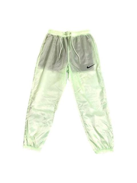 Nike (WMNS) Nike Trendy Pants 'Light Fluorescent Green Black' CJ3007-318