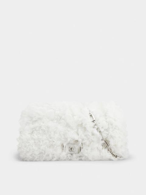 Roger Vivier Viv' Choc Large Bag in fur