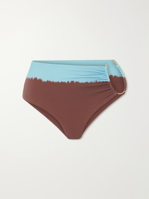 CHRISTOPHER ESBER Cutout Embellished Bikini Briefs