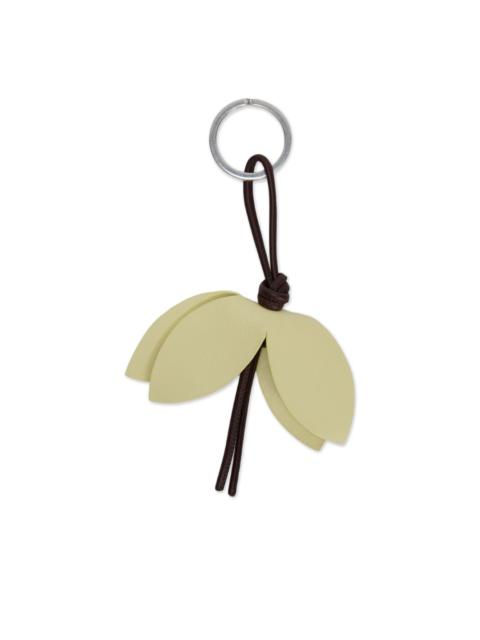Jil Sander petal-detail keyring