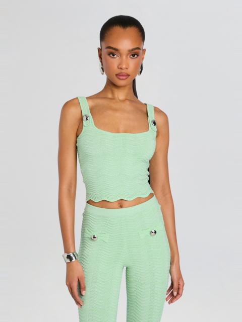 RETROFÊTE ALOE RIB KNIT TOP