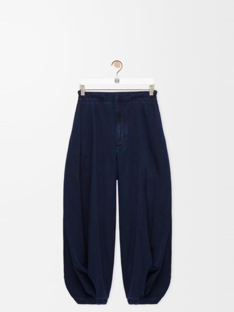 Loewe Draped jeans in denim
