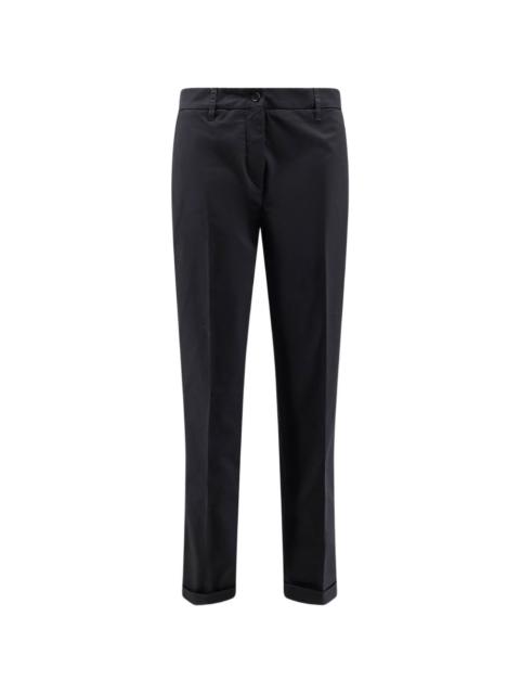 Aspesi pressed-stud turn-up trousers