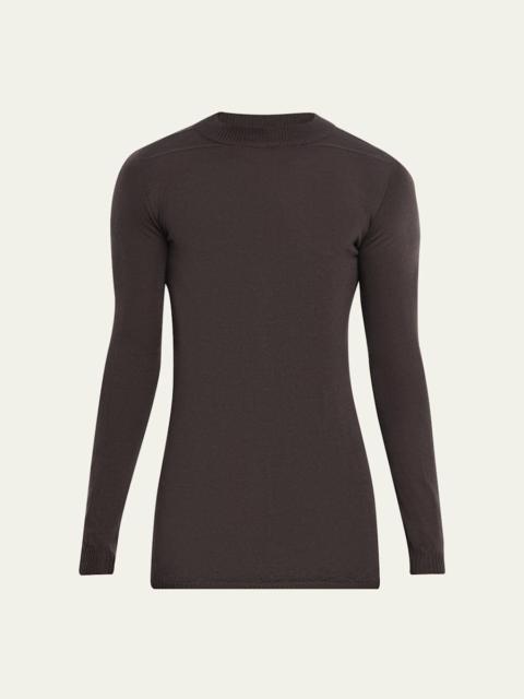 Rick Owens Men's Cashmere Slim-Fit Crewneck Sweater