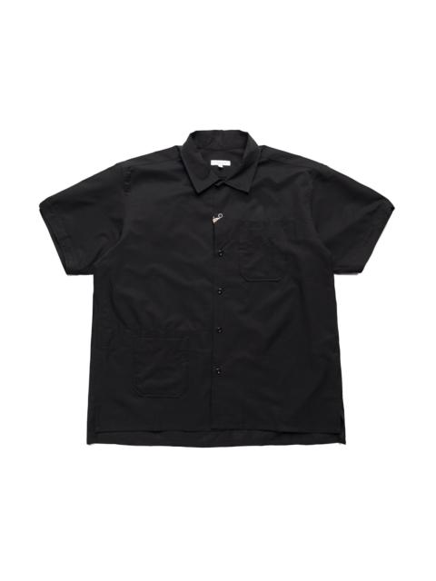 Engineered Garments Camp Shirt Polyester Mesh - Black