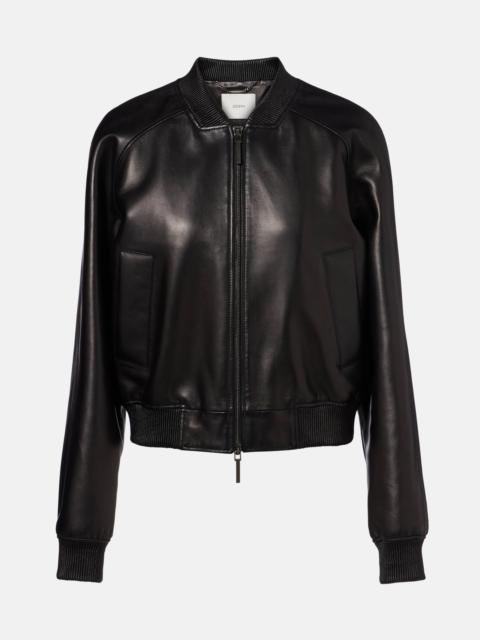 JOSEPH Quinn leather bomber jacket