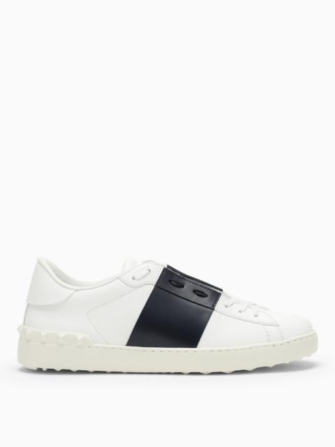 WHITE/BLACK OPEN SNEAKER