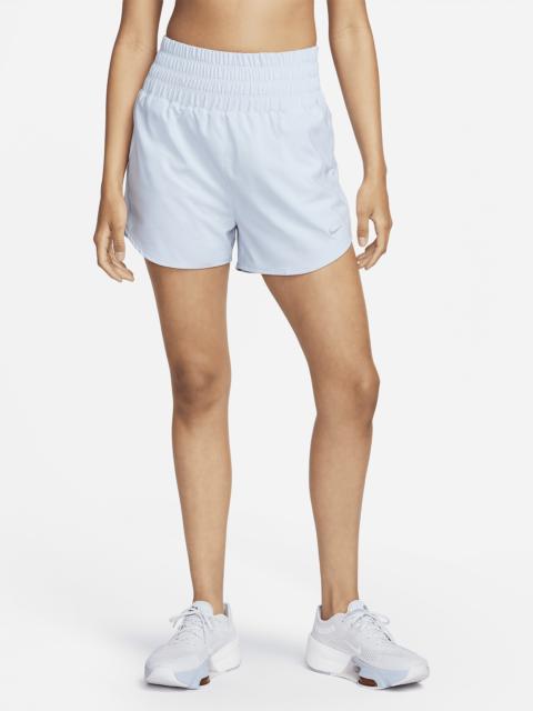 Nike One Women's Dri-FIT Ultra High-Waisted 3" Brief-Lined Shorts