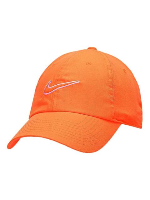Nike Nike Sportswear H86 Swoosh Wash Cap 'Orange' 943091-803