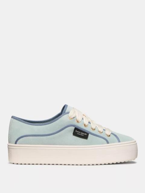 kate spade Sam Sam Icon Piped Platform Sneaker