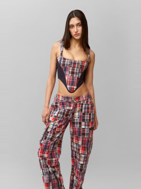 GUIZIO ADRIAN PATCHWORK PANT