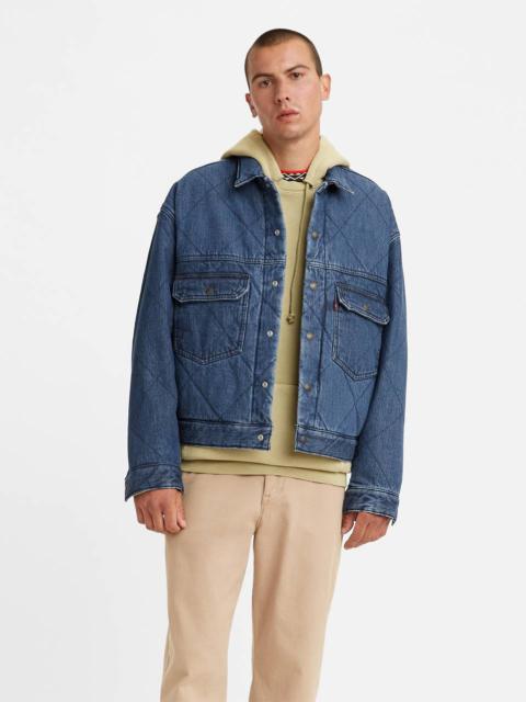 Levi's STAY LOOSE QUILTED TYPE II TRUCKER JACKET