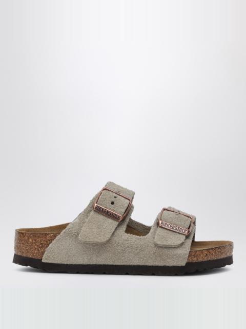 BIRKENSTOCK Taupe suede Arizona slide