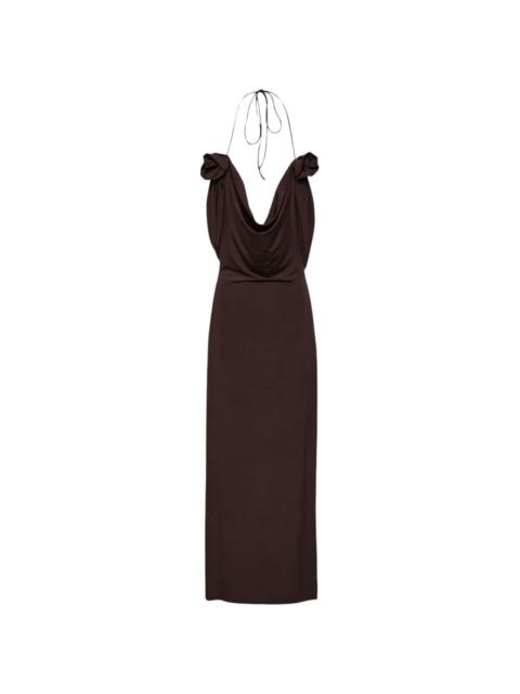 MAGDA BUTRYM Cowl-neck dress