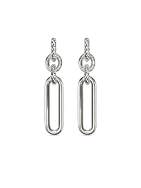 DAVID YURMAN Women's Lexington Double Link Drop Earrings In Sterling Silver - Silver