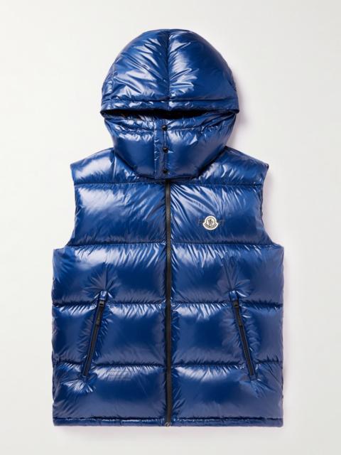 Moncler 7 Moncler FRGMT Hiroshi Fujiwara Marsh Quilted Shell Hooded Down Gilet