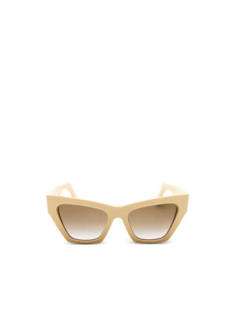 Etro Pegasus-embellishment cat-eye sunglasses