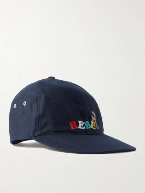 UNDERCOVER Printed Cotton and Linen-Blend Baseball Cap