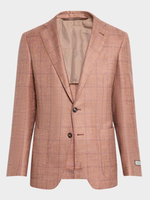 Canali Men's Windowpane Sport Coat