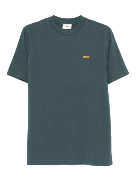 AUTRY embroidered cotton T-shirt