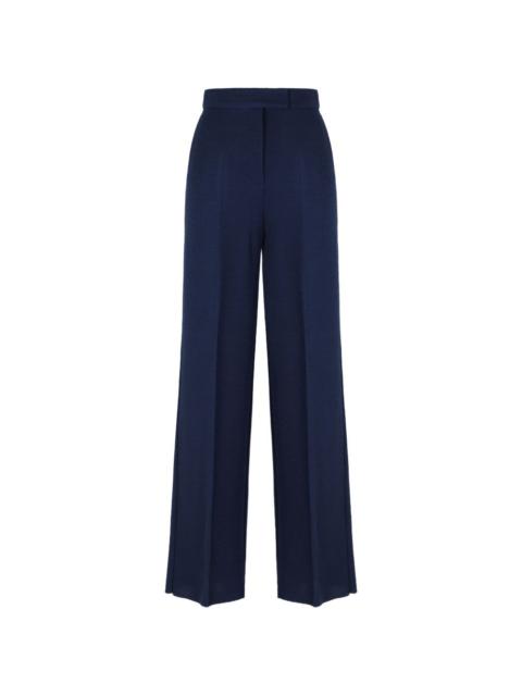 Max Mara concealed-fastening trousers