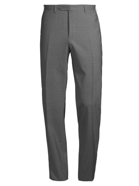 Canali Men's Stretch Wool Trousers - Grey