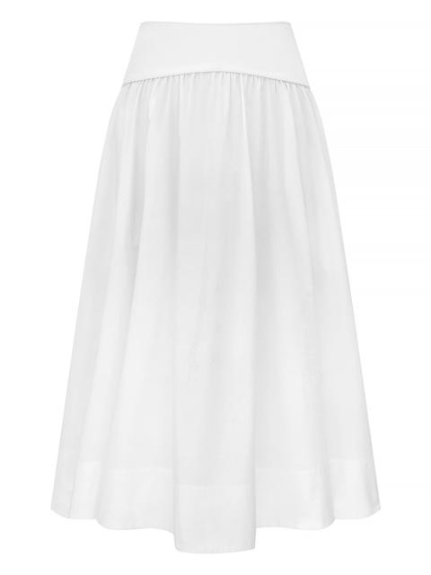 Zimmermann POPLIN MIDI SKIRT