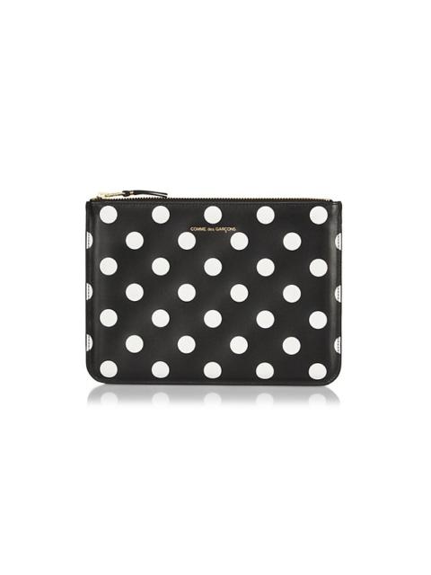 Comme Des Garçons polka-dot pattern wallet