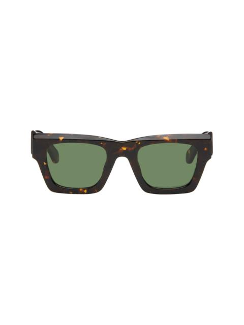 Off-White Brown Davie Sunglasses