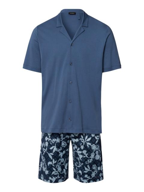 HANRO Night And Day Button Front Cotton Pajama Set