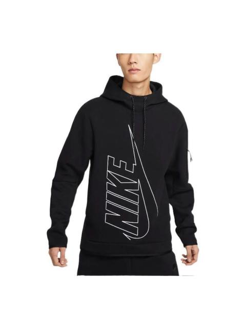 Nike Nike Tech Fleece Pullover Graphic Hoodie 'Black' DX0578-010