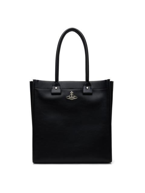 Vivienne Westwood Black Large Charlie Tote