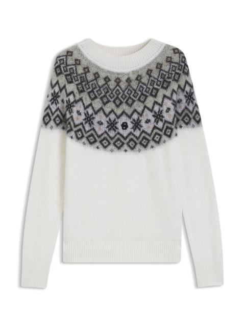 BOSS BOSS SKI SWEATER WITH JACQUARD PATTERN