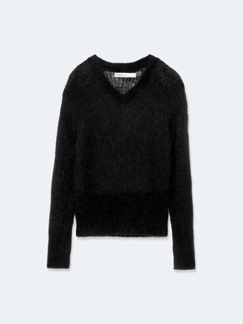 ALLSAINTS MABEL ALPACA-BLEND V-NECK SWEATER