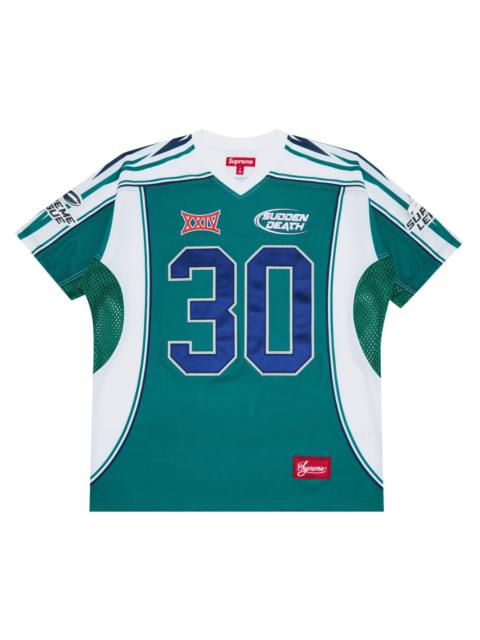 Supreme Sudden Death Football Jersey 'Teal'