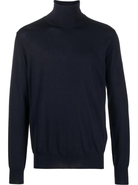 roll-neck merino wool jumper