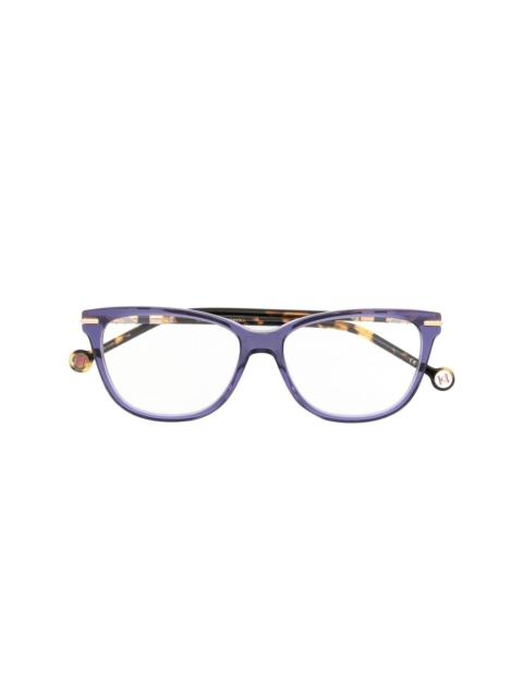 CAROLINA HERRERA wayfarer-frame glasses