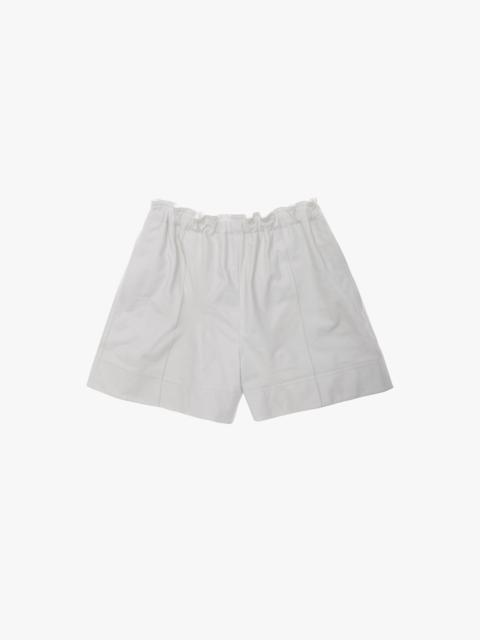 Helmut Lang LEATHER PULL-ON SHORT