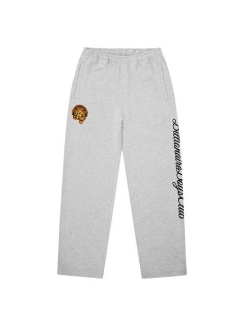 BILLIONAIRE BOYS CLUB SCRIPT CREST WIDE LEG SWEATPANTS