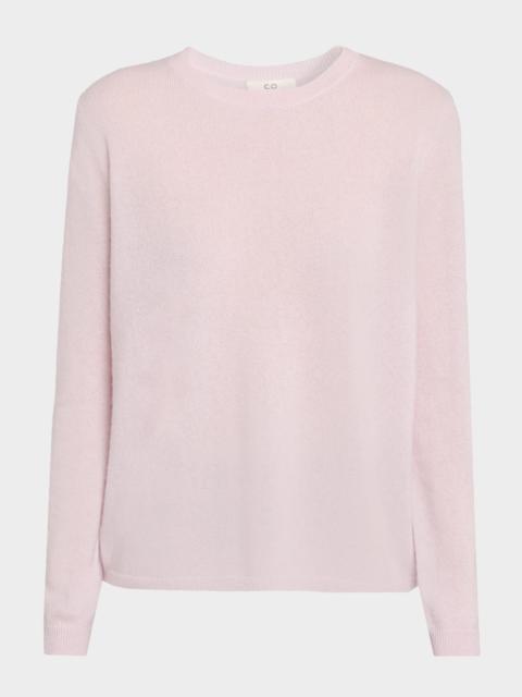 CO Long-Sleeve Cashmere Crewneck Sweater