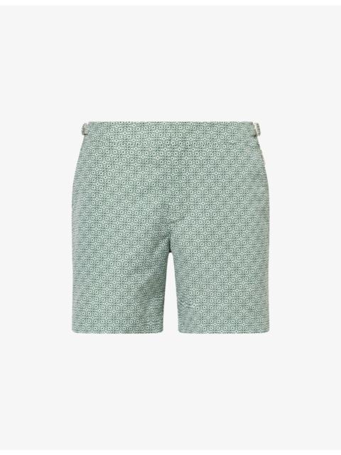 ORLEBAR BROWN Bulldog Portico Printed Swim Shorts