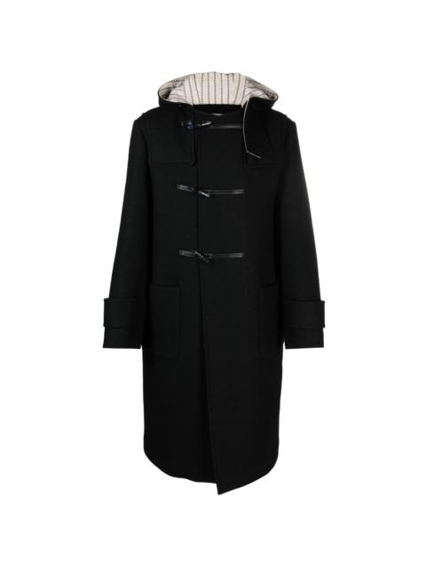 WALES BONNER Eternity hooded duffle coat