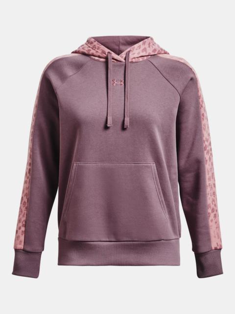 Under Armour Women's UA Rival Fleece Blocked Hoodie
