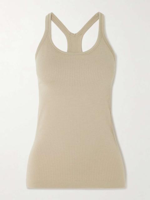 lululemon Yoga Ebb to Street ribbed tank Taupe