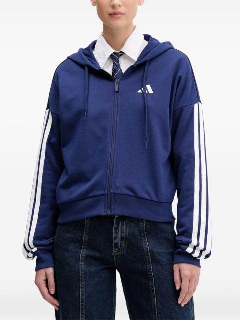 adidas 3-Stripes zip-up hoodie