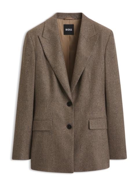 BOSS SLIM-FIT TEXTURED BLAZER