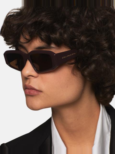 Stella McCartney Abstract Rectangle Sunglasses