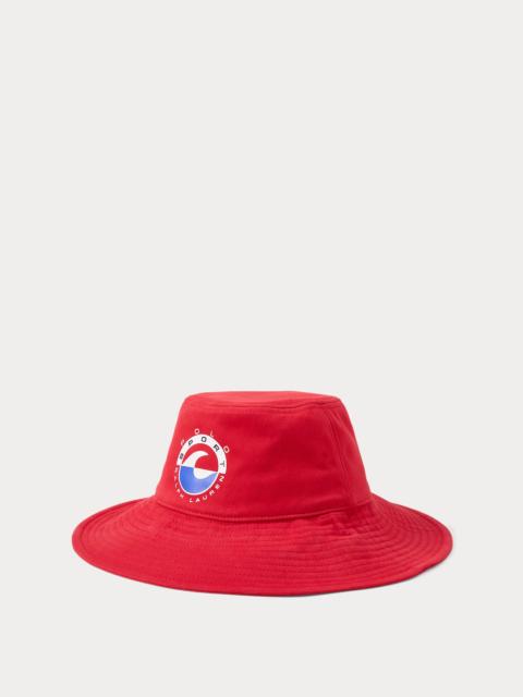 Polo Ralph Lauren Graphic Logo Cotton Bucket Hat